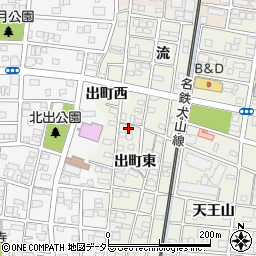 愛知県北名古屋市鹿田出町東3035周辺の地図