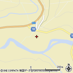 長野県下伊那郡根羽村1955周辺の地図