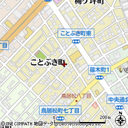愛知県春日井市ことぶき町11周辺の地図