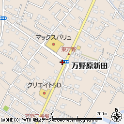 静岡県富士宮市万野原新田3329周辺の地図