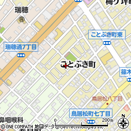愛知県春日井市ことぶき町116周辺の地図