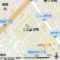 愛知県春日井市ことぶき町72周辺の地図