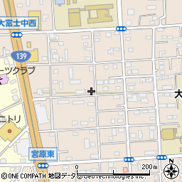 静岡県富士宮市万野原新田3771周辺の地図