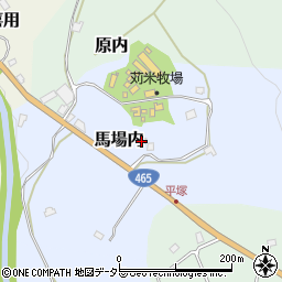 千葉県夷隅郡大多喜町馬場内145-1周辺の地図