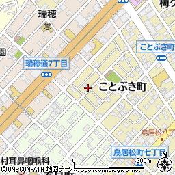 愛知県春日井市ことぶき町153周辺の地図