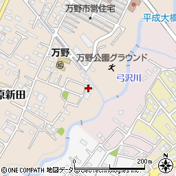 静岡県富士宮市万野原新田2987周辺の地図