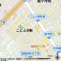 愛知県春日井市ことぶき町40周辺の地図