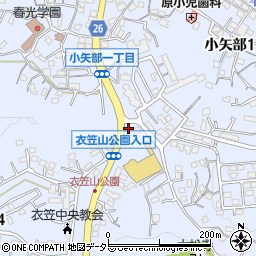 タイムズ横須賀小矢部３丁目駐車場周辺の地図