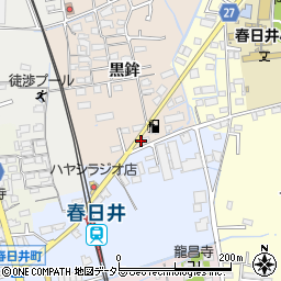 愛知県春日井市黒鉾町黒鉾61周辺の地図