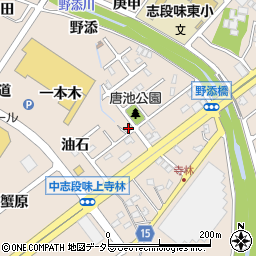 愛知県名古屋市守山区中志段味唐池462-45周辺の地図