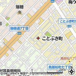 愛知県春日井市ことぶき町154周辺の地図
