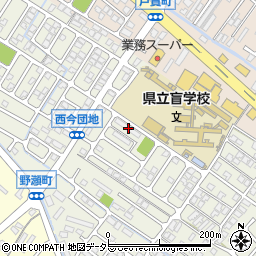 滋賀県彦根市西今町823-1周辺の地図