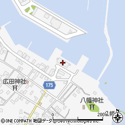 夷隅東部漁協周辺の地図