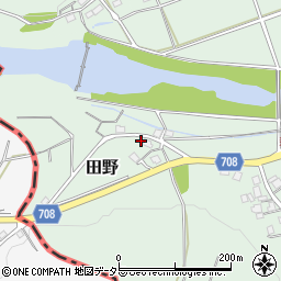 京都府福知山市田野372周辺の地図