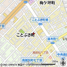 愛知県春日井市ことぶき町42周辺の地図