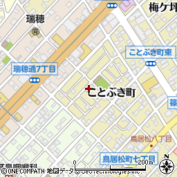 愛知県春日井市ことぶき町118周辺の地図