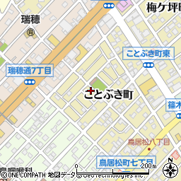 愛知県春日井市ことぶき町112周辺の地図