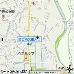 静岡県御殿場市中山706周辺の地図