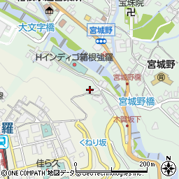 宮城野橋周辺の地図