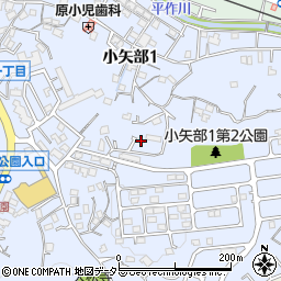 沢荘周辺の地図