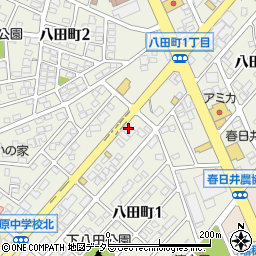 東濃信用金庫八田支店周辺の地図