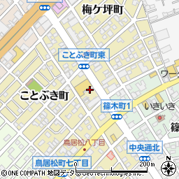 愛知県春日井市ことぶき町8周辺の地図