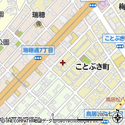 愛知県春日井市ことぶき町194周辺の地図