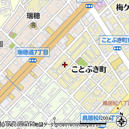 愛知県春日井市ことぶき町187周辺の地図