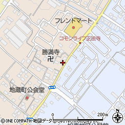 滋賀県彦根市地蔵町556周辺の地図