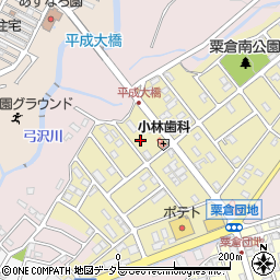 静岡県富士宮市粟倉南町142周辺の地図