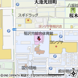 稲沢市勤労福祉会館周辺の地図