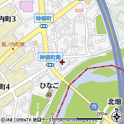 愛知県春日井市神領町2丁目2-1周辺の地図