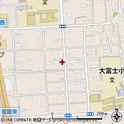 静岡県富士宮市万野原新田3813周辺の地図