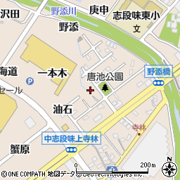 愛知県名古屋市守山区中志段味唐池462-93周辺の地図