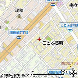 愛知県春日井市ことぶき町186周辺の地図