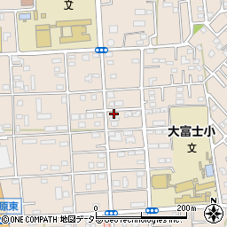 静岡県富士宮市万野原新田3814-4周辺の地図