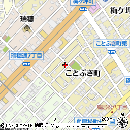 愛知県春日井市ことぶき町158周辺の地図