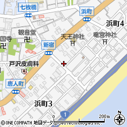 寺沢寝具店周辺の地図