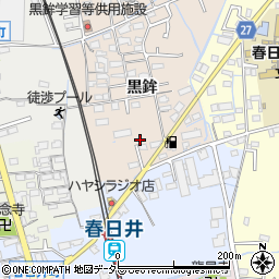 愛知県春日井市黒鉾町黒鉾63-7周辺の地図