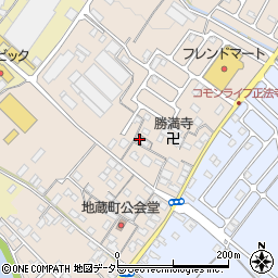 滋賀県彦根市地蔵町532周辺の地図