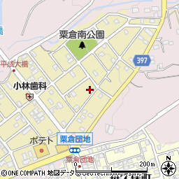 静岡県富士宮市粟倉南町84周辺の地図