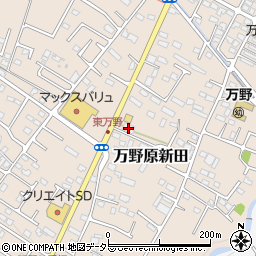 富士宮信用金庫万野支店周辺の地図
