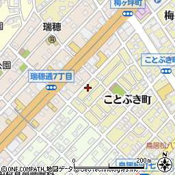 愛知県春日井市ことぶき町228周辺の地図