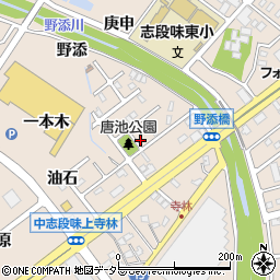 愛知県名古屋市守山区中志段味唐池462-8周辺の地図