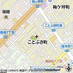 愛知県春日井市ことぶき町107周辺の地図