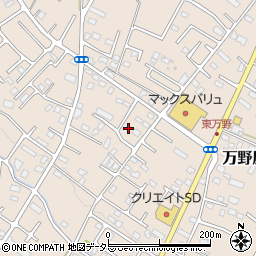 静岡県富士宮市万野原新田3339周辺の地図