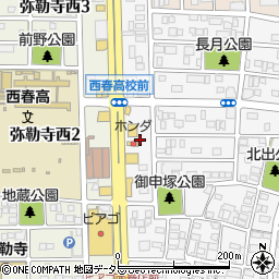 北上運輸株式会社　名古屋営業所周辺の地図