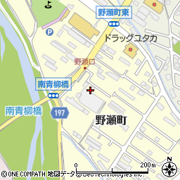 雄山株式会社彦根工場周辺の地図