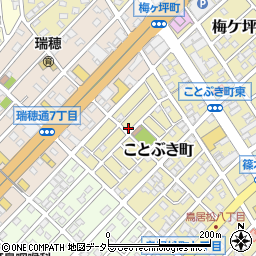 愛知県春日井市ことぶき町159周辺の地図