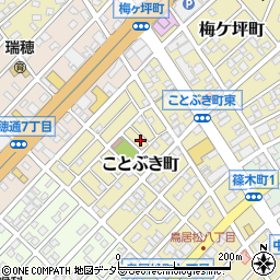 愛知県春日井市ことぶき町102周辺の地図